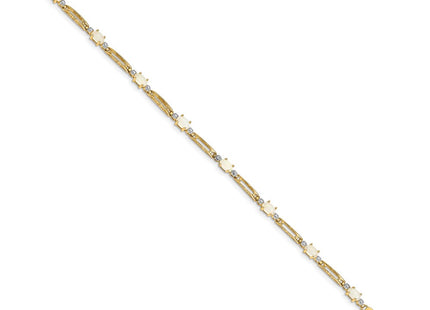 14k Yellow Gold Bracelets Style BM4492 - Classique Jewelry Inc.