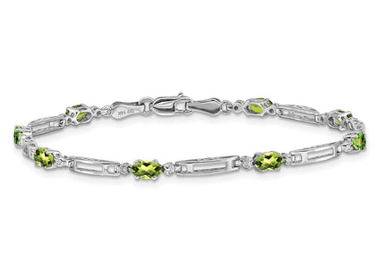 14k White Gold Bracelets Style BM4492 - Classique Jewelry Inc.