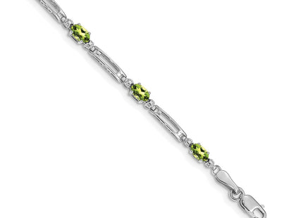 14k White Gold Bracelets Style BM4492 - Classique Jewelry Inc.