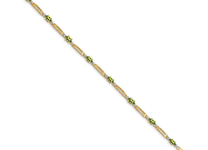 14k Yellow Gold Bracelets Style BM4492 - Classique Jewelry Inc.