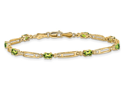 14k Yellow Gold Bracelets Style BM4492 - Classique Jewelry Inc.