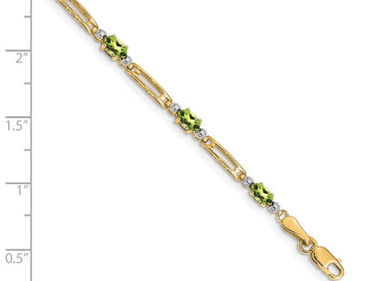 14k Yellow Gold Bracelets Style BM4492 - Classique Jewelry Inc.