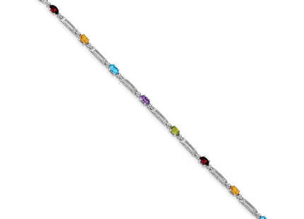 14k White Gold Bracelets Style BM4492 - Classique Jewelry Inc.