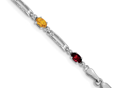 14k White Gold Bracelets Style BM4492 - Classique Jewelry Inc.