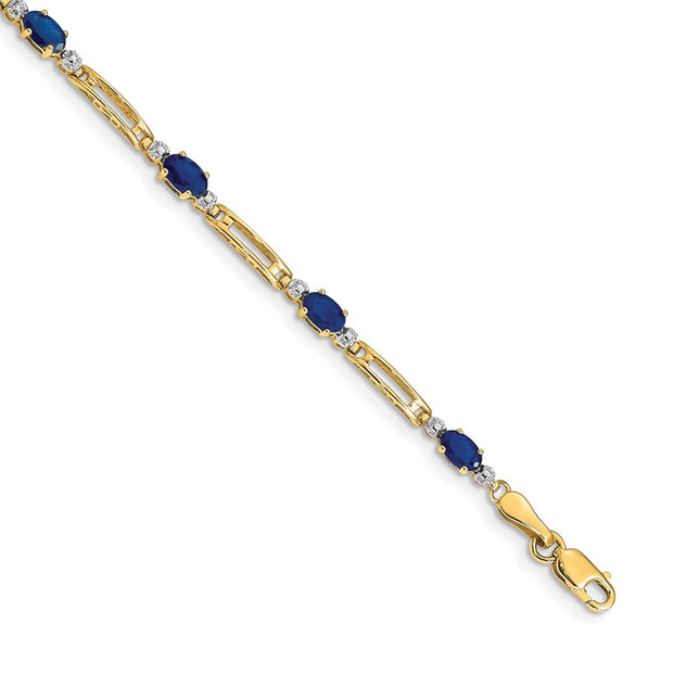 14k Yellow Gold Bracelets Style BM4492 - Classique Jewelry Inc.