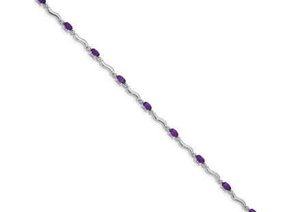 14k White Gold Bracelets Style BM4493 - Classique Jewelry Inc.