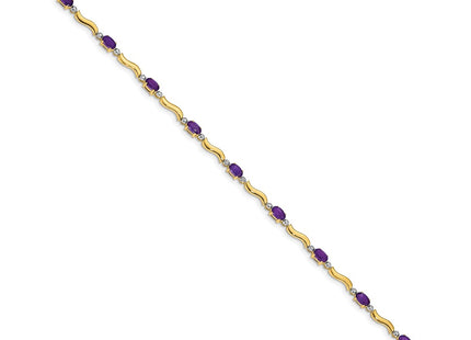 14k Yellow Gold Bracelets Style BM4493 - Classique Jewelry Inc.