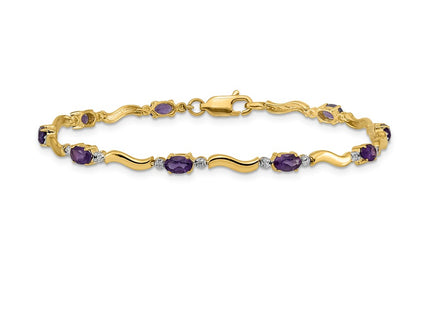 14k Yellow Gold Bracelets Style BM4493 - Classique Jewelry Inc.