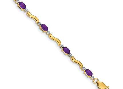 14k Yellow Gold Bracelets Style BM4493 - Classique Jewelry Inc.