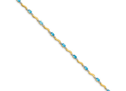 14k Yellow Gold Bracelets Style BM4493 - Classique Jewelry Inc.
