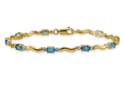 14k Yellow Gold Bracelets Style BM4493 - Classique Jewelry Inc.
