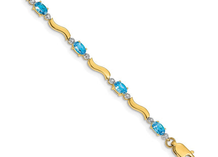 14k Yellow Gold Bracelets Style BM4493 - Classique Jewelry Inc.