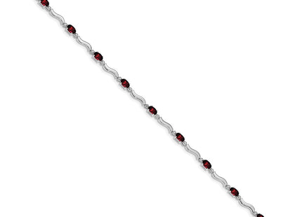 14k White Gold Bracelets Style BM4493 - Classique Jewelry Inc.