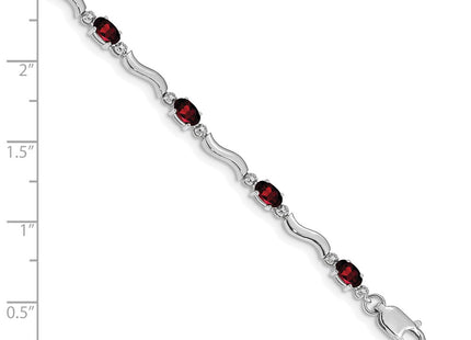 14k White Gold Bracelets Style BM4493 - Classique Jewelry Inc.