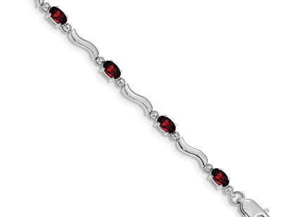 14k White Gold Bracelets Style BM4493 - Classique Jewelry Inc.