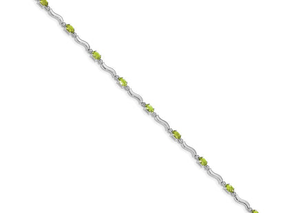 14k White Gold Bracelets Style BM4493 - Classique Jewelry Inc.
