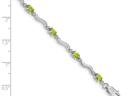 14k White Gold Bracelets Style BM4493 - Classique Jewelry Inc.