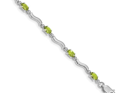 14k White Gold Bracelets Style BM4493 - Classique Jewelry Inc.