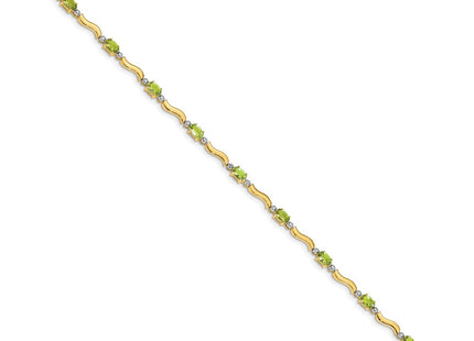 14k Yellow Gold Bracelets Style BM4493 - Classique Jewelry Inc.