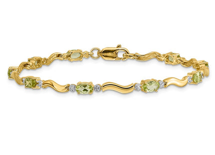 14k Yellow Gold Bracelets Style BM4493 - Classique Jewelry Inc.