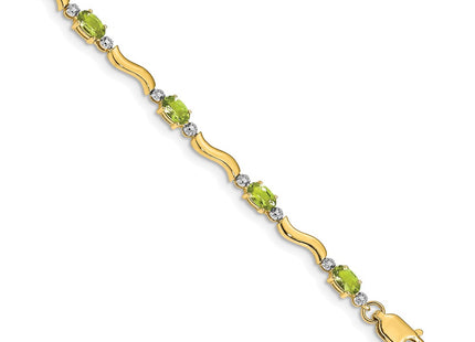 14k Yellow Gold Bracelets Style BM4493 - Classique Jewelry Inc.