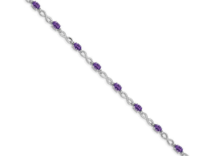 14k White Gold Bracelets Style BM4494 - Classique Jewelry Inc.