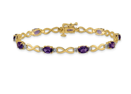 14k Yellow Gold Bracelets Style BM4494 - Classique Jewelry Inc.