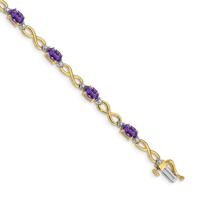 14k Yellow Gold Bracelets Style BM4494 - Classique Jewelry Inc.