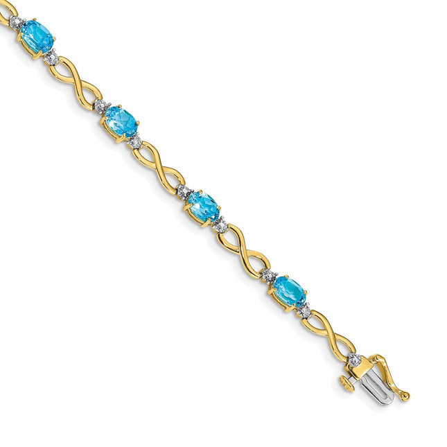 14k Yellow Gold Bracelets Style BM4494 - Classique Jewelry Inc.
