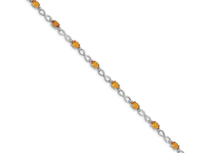 14k White Gold Bracelets Style BM4494 - Classique Jewelry Inc.