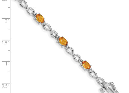 14k White Gold Bracelets Style BM4494 - Classique Jewelry Inc.