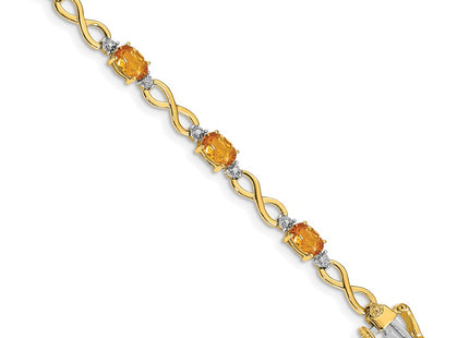 14k Yellow Gold Bracelets Style BM4494 - Classique Jewelry Inc.