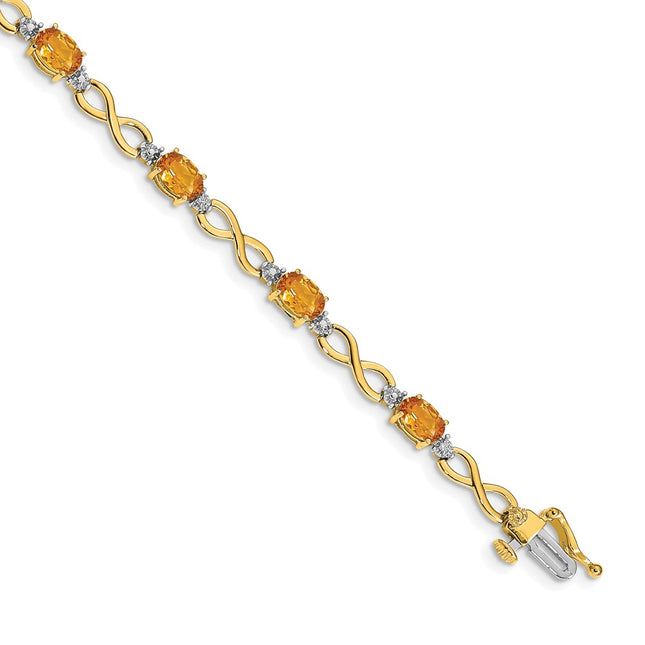 14k Yellow Gold Bracelets Style BM4494 - Classique Jewelry Inc.