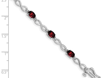 14k White Gold Bracelets Style BM4494 - Classique Jewelry Inc.