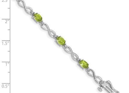 14k White Gold Bracelets Style BM4494 - Classique Jewelry Inc.
