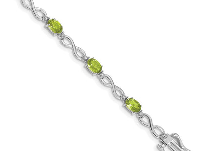 14k White Gold Bracelets Style BM4494 - Classique Jewelry Inc.