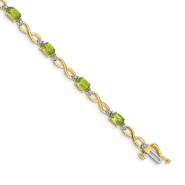 14k Yellow Gold Bracelets Style BM4494 - Classique Jewelry Inc.