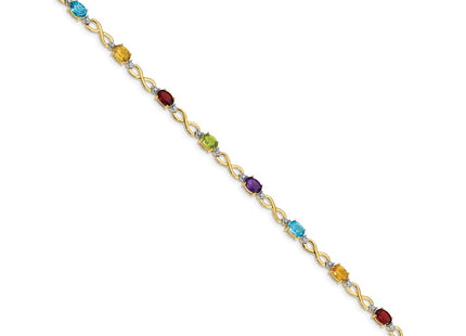 14k Yellow Gold Bracelets Style BM4494 - Classique Jewelry Inc.