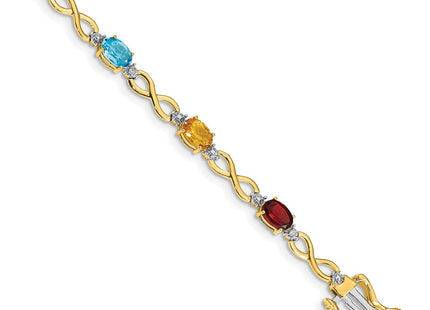 14k Yellow Gold Bracelets Style BM4494 - Classique Jewelry Inc.