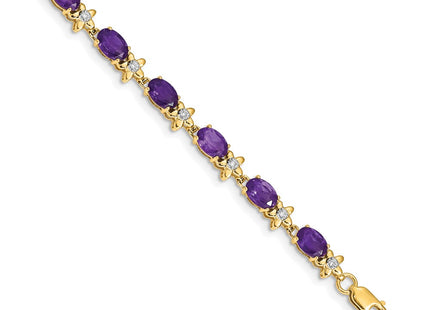 14k Yellow Gold Bracelets Style BM4495 - Classique Jewelry Inc.