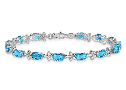 14k White Gold Bracelets Style BM4495 - Classique Jewelry Inc.