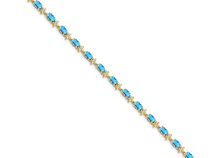 14k Yellow Gold Bracelets Style BM4495 - Classique Jewelry Inc.
