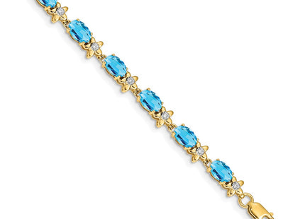 14k Yellow Gold Bracelets Style BM4495 - Classique Jewelry Inc.