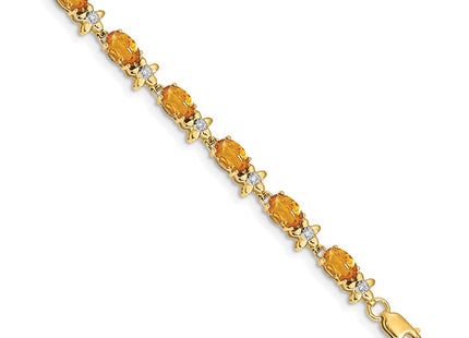 14k Yellow Gold Bracelets Style BM4495 - Classique Jewelry Inc.