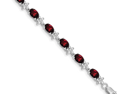 14k White Gold Bracelets Style BM4495 - Classique Jewelry Inc.