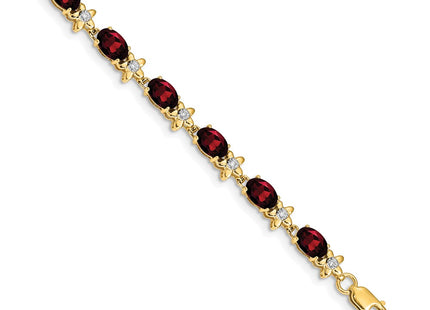 14k Yellow Gold Bracelets Style BM4495 - Classique Jewelry Inc.