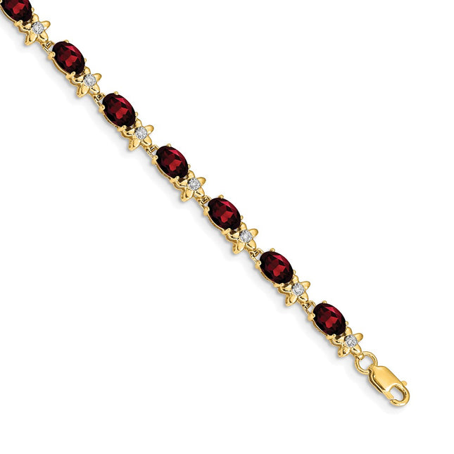 14k Yellow Gold Bracelets Style BM4495 - Classique Jewelry Inc.