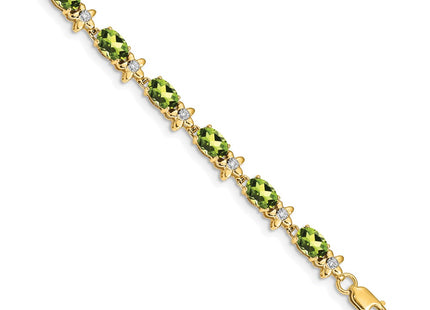 14k Yellow Gold Bracelets Style BM4495 - Classique Jewelry Inc.