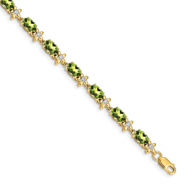 14k Yellow Gold Bracelets Style BM4495 - Classique Jewelry Inc.