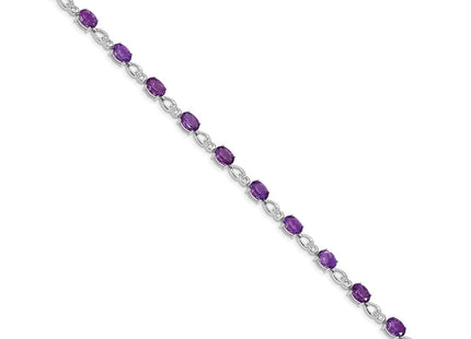 14k White Gold Bracelets Style BM4496 - Classique Jewelry Inc.